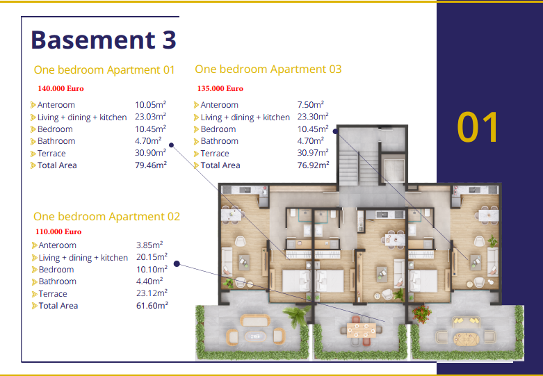 Wohnung in Ulcinj, Montenegro, 84 m² - Foto 4