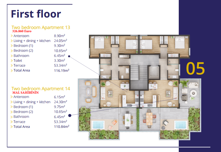 Wohnung in Ulcinj, Montenegro, 84 m² - Foto 8