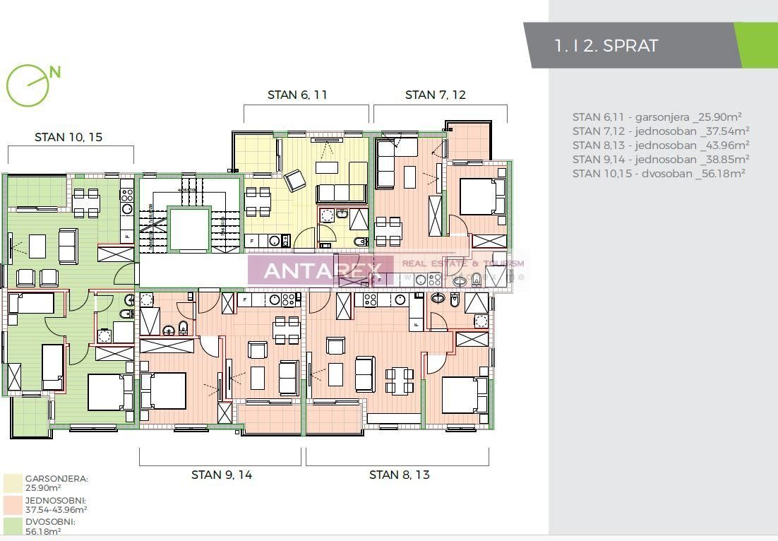 Apartment in Bijela, Montenegro, 107 m² - Foto 9