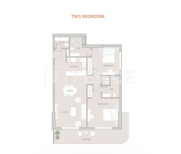 Appartamenti a Dubai, EAU, 117 m² - foto 14