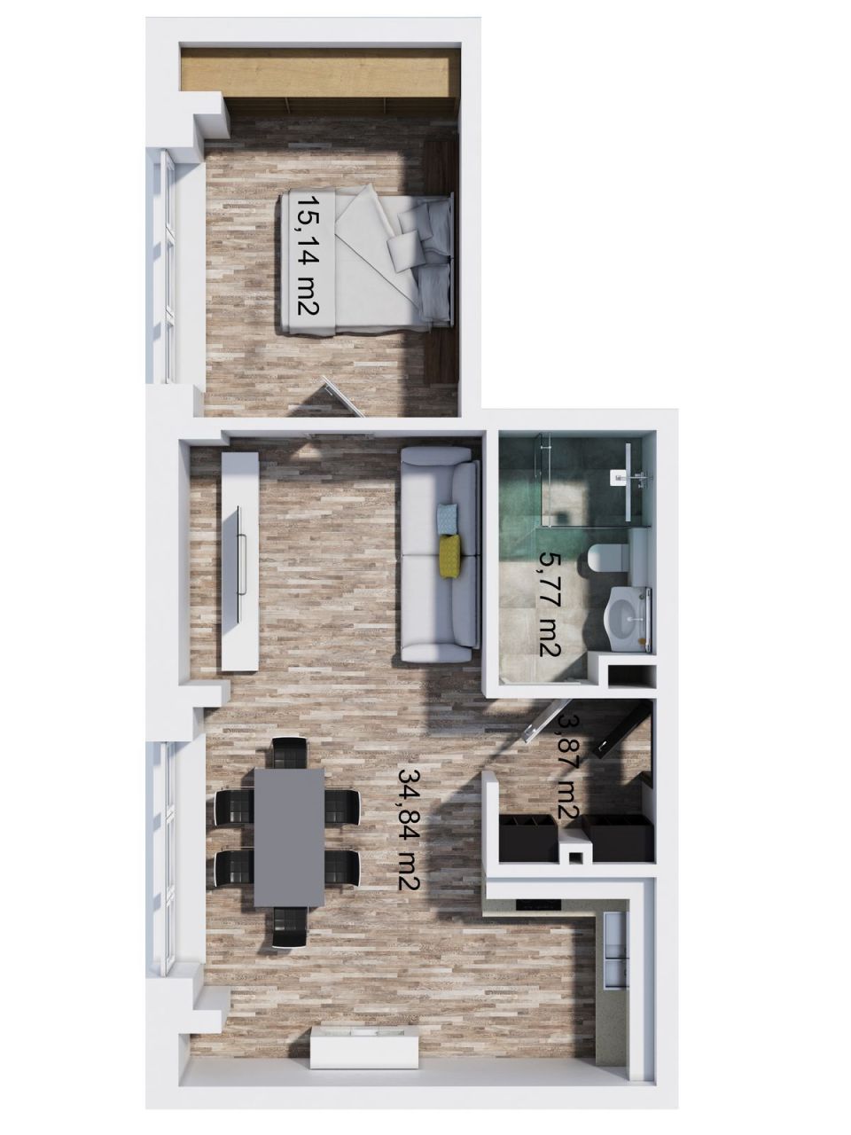 Piso en Krefeld, Alemania, 110.37 m² - imagen 18