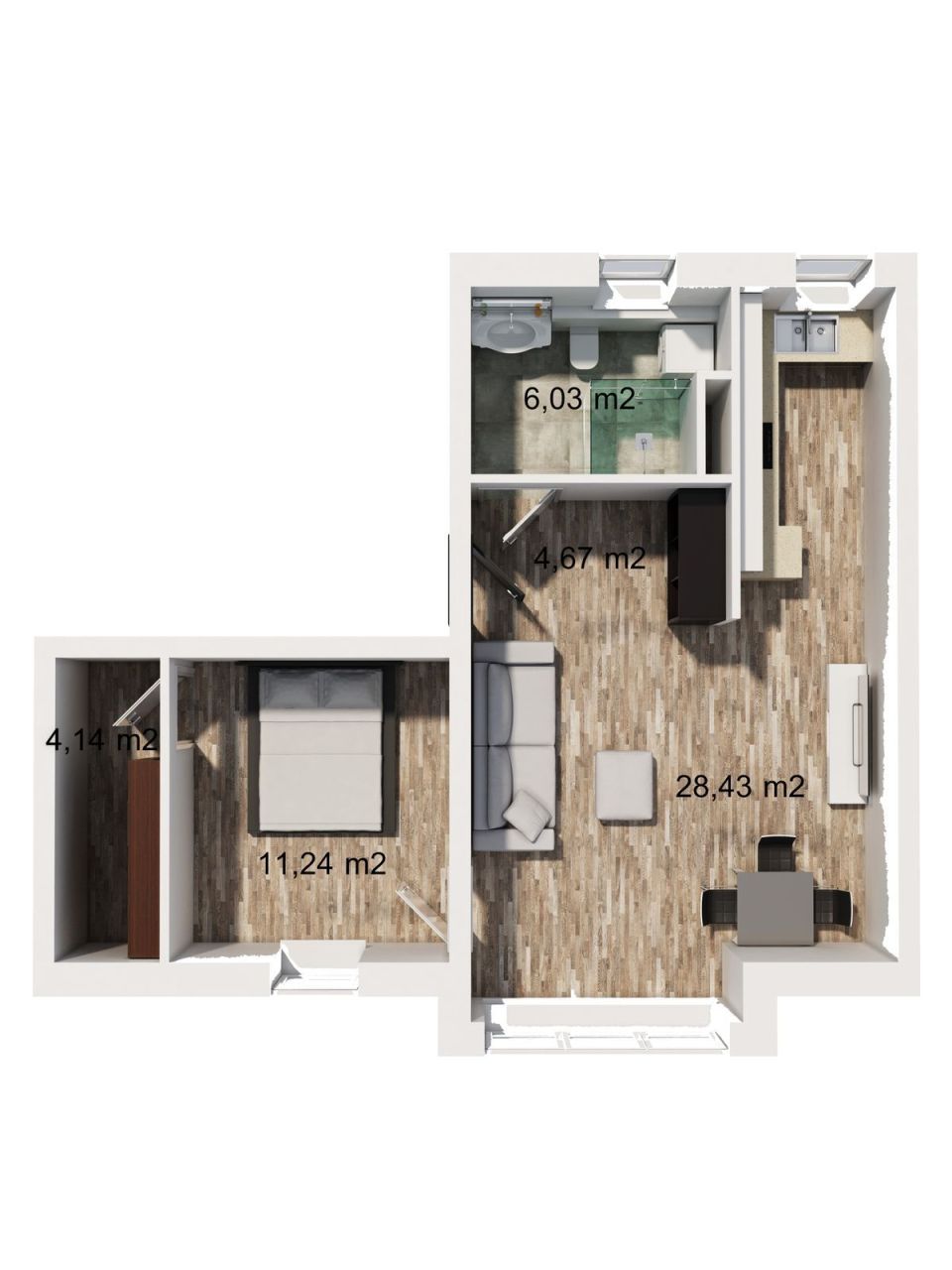 Piso en Krefeld, Alemania, 110.37 m² - imagen 16