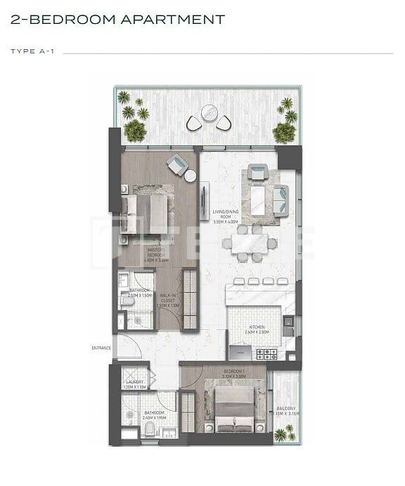 Appartamenti Damac Hills, EAU, 124 m² - foto 14