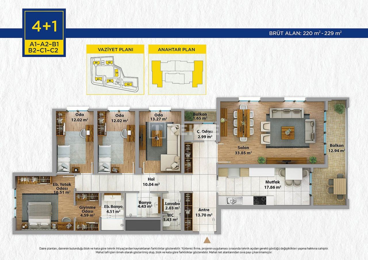 Appartement à Istanbul, Turquie, 168 m² - image 17