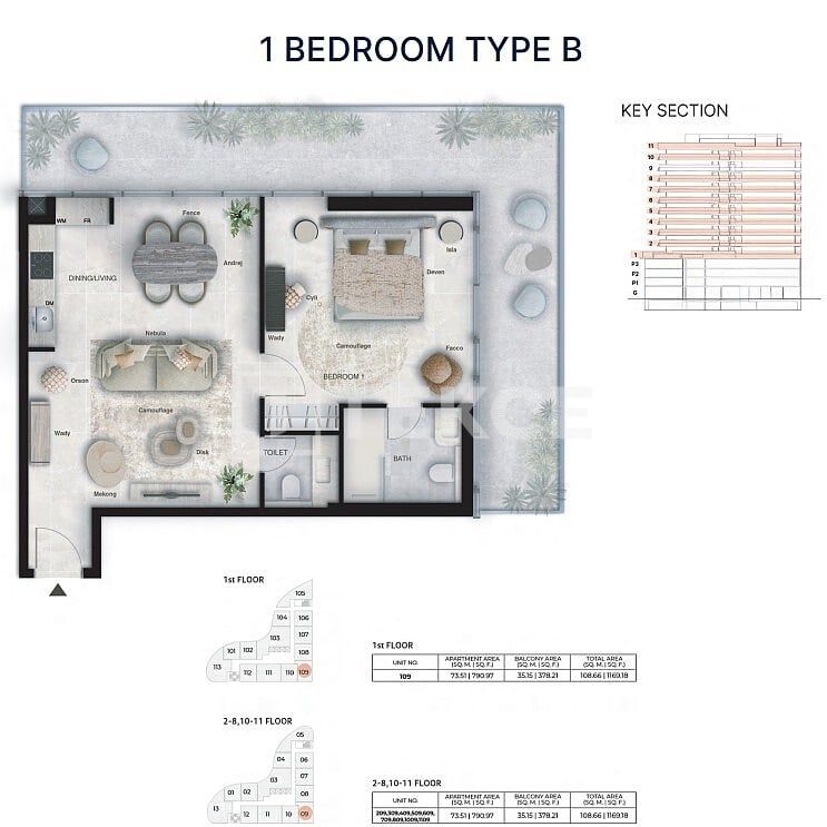 Apartment Jebel Ali Village, VAE, 184 m² - Foto 15