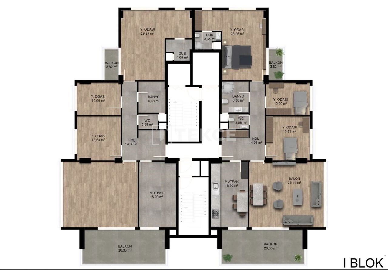 Appartement Mudanya, Turquie, 160 m² - image 18