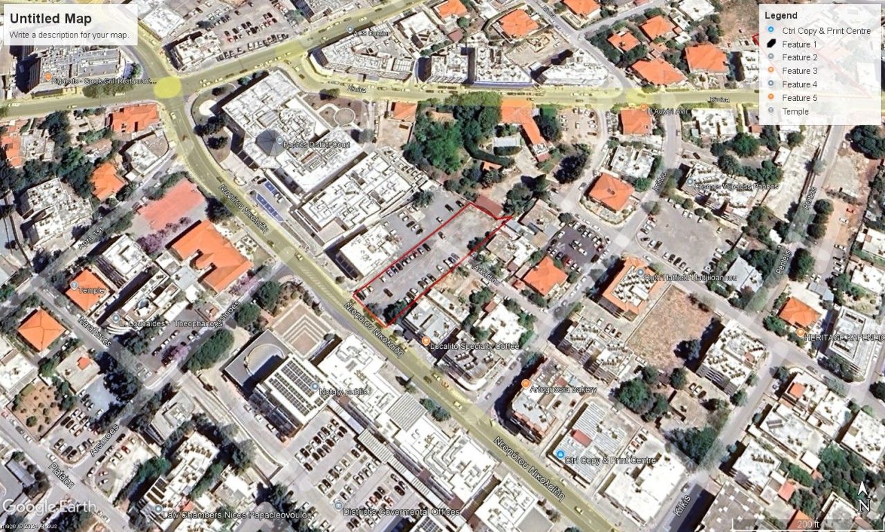 Grundstück in Paphos, Zypern, 1 598 m² - Foto 1