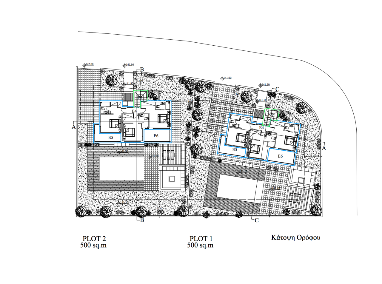 Grundstück in Paphos, Zypern, 500 m² - Foto 1