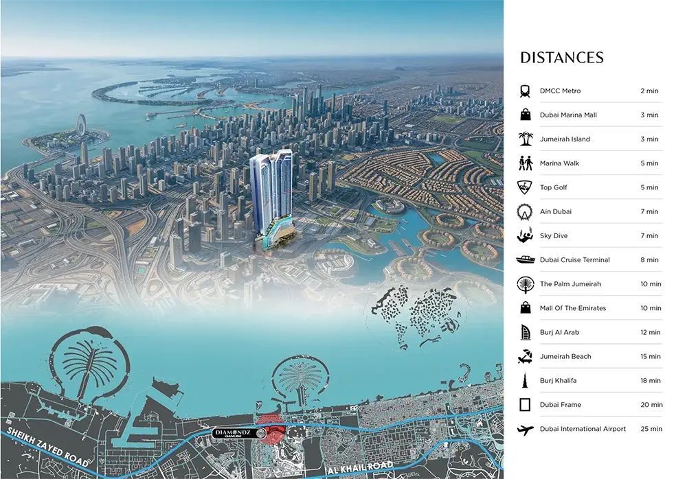 Appartamenti a Dubai, EAU, 78 m² - foto 3