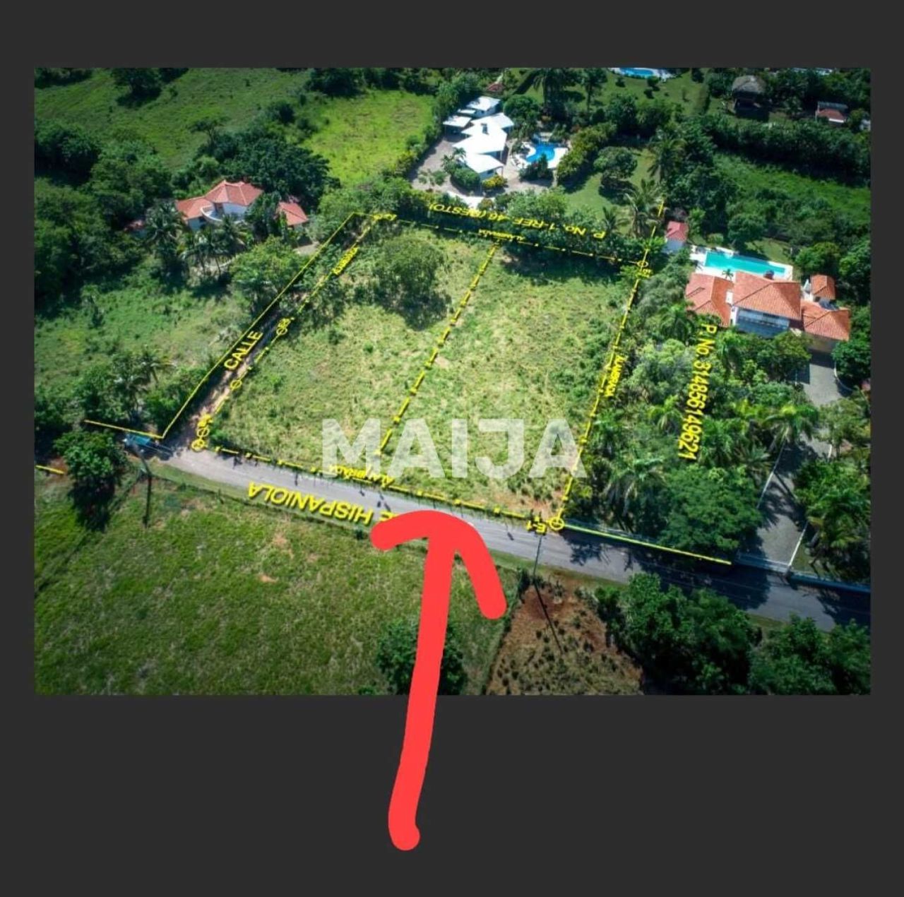 Land in Cabarete, Dominican Republic, 1 381.82 m² - picture 1