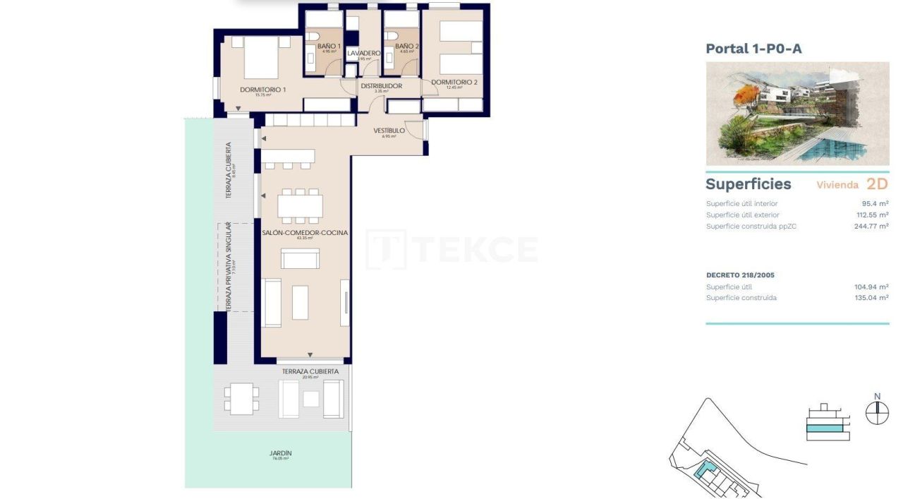 Apartamento en Estepona, España, 135 m² - imagen 10