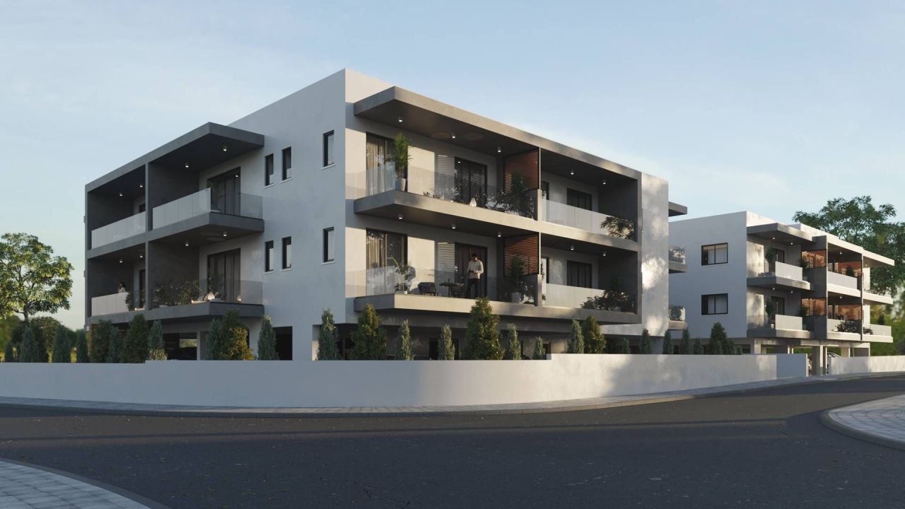 Wohnung in Aglandzia, Zypern, 63 m² - Foto 1