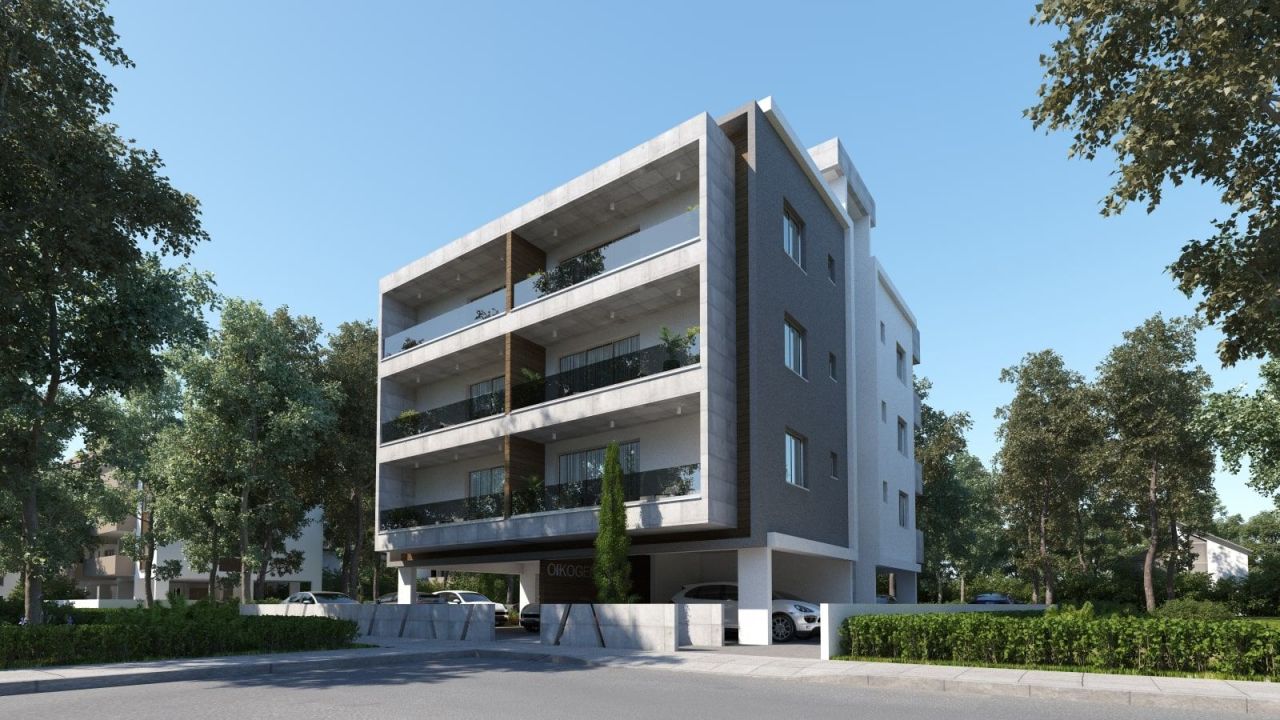 Wohnung in Aglandzia, Zypern, 66 m² - Foto 1