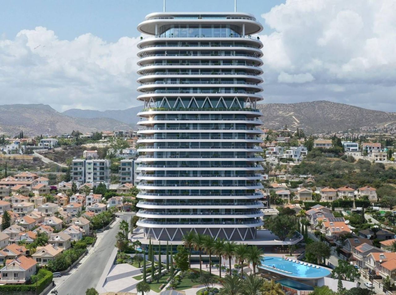 Wohnung in Mouttagiaka, Zypern, 87 m² - Foto 3