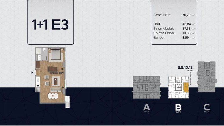 Flat in Istanbul, Turkey, 51 m² - picture 14