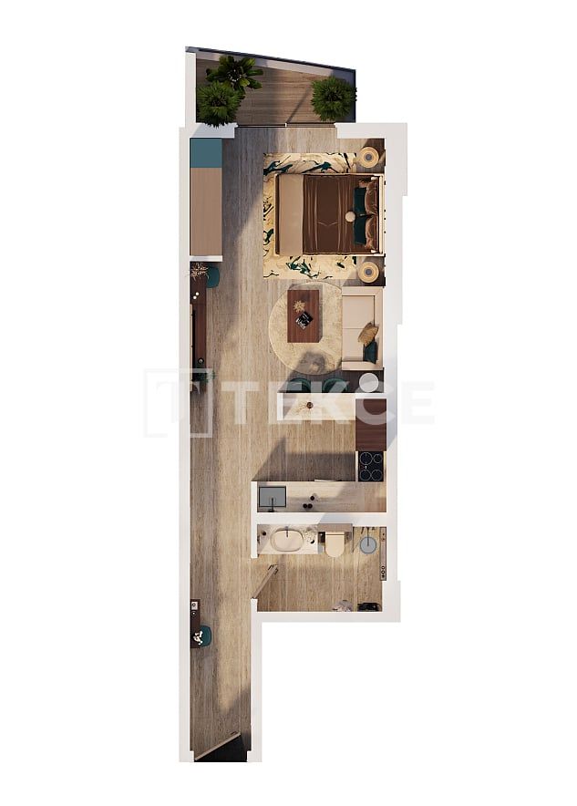 Apartment in Dubai, UAE, 68 m² - picture 11