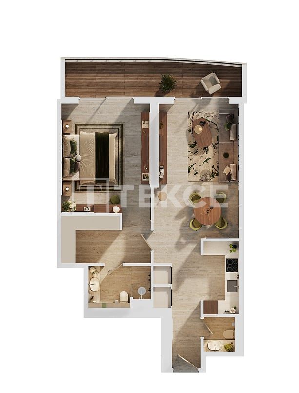 Appartamenti a Dubai, EAU, 128 m² - foto 12