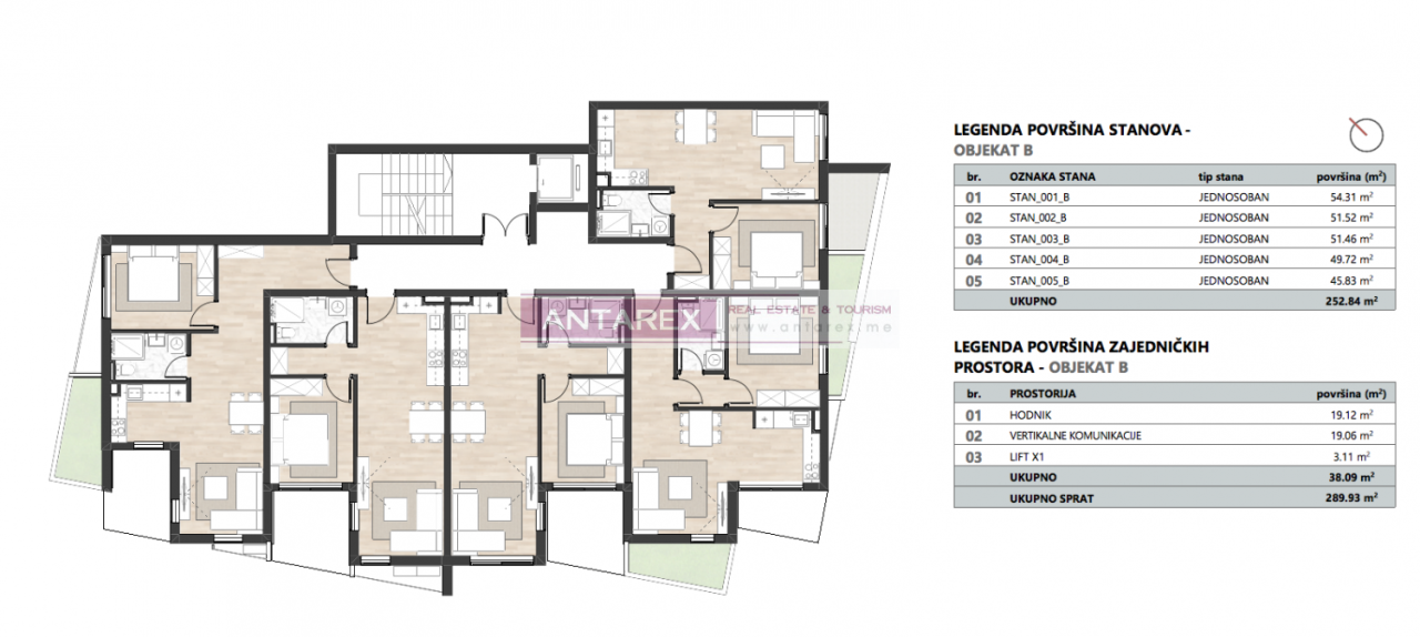 Apartment in Petrovac, Montenegro, 46 m² - Foto 16