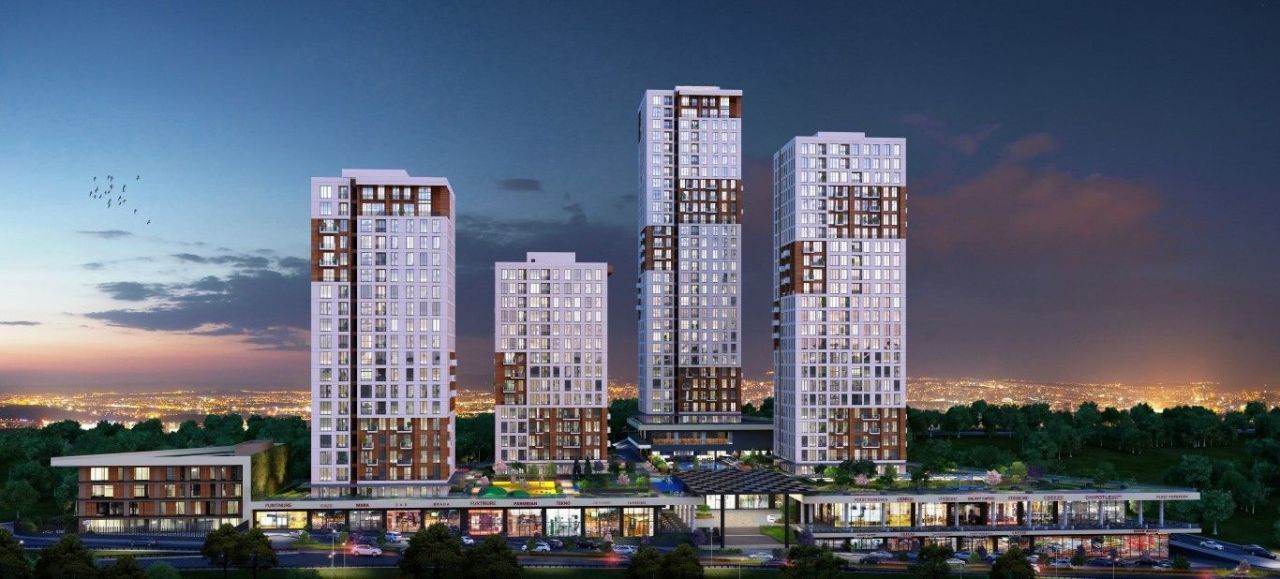 Piso en Beylikdüzü, Turquia, 66 m² - imagen 2