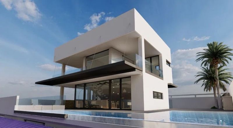 Villa in Finestrat, Spanien, 354 m² - Foto 1