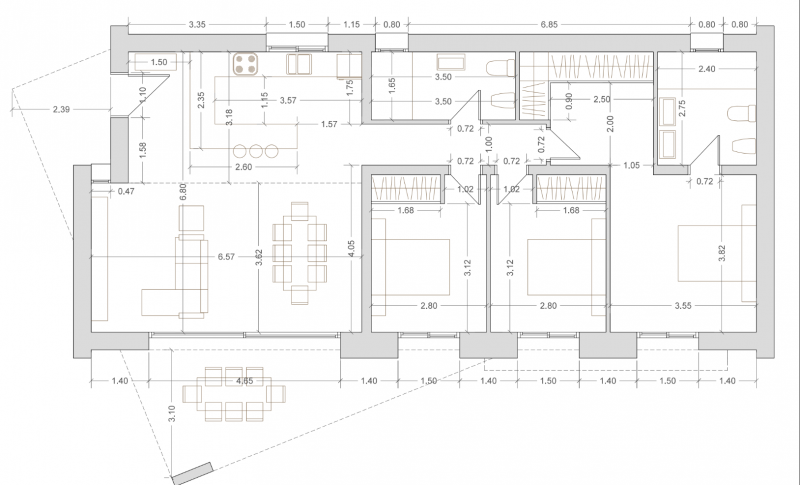 Villa à Calp, Espagne, 129 m² - image 3