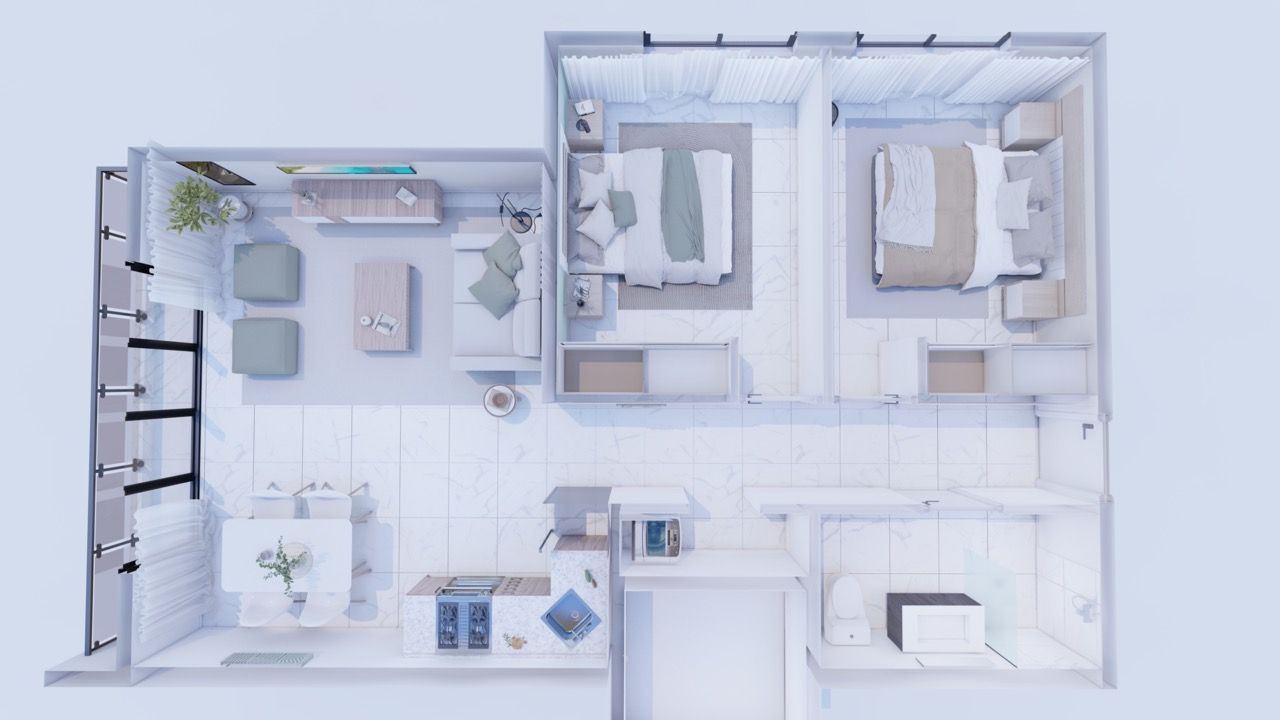 Appartement à Punta Cana, République dominicaine, 52.6 m² - image 14