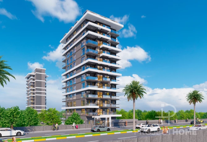 Wohnung in Alanya, Türkei, 58 m² - Foto 2