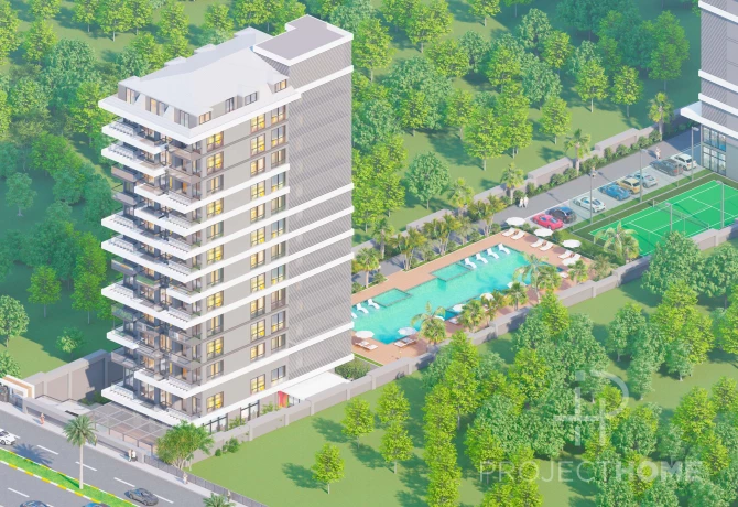 Wohnung in Alanya, Türkei, 58 m² - Foto 7