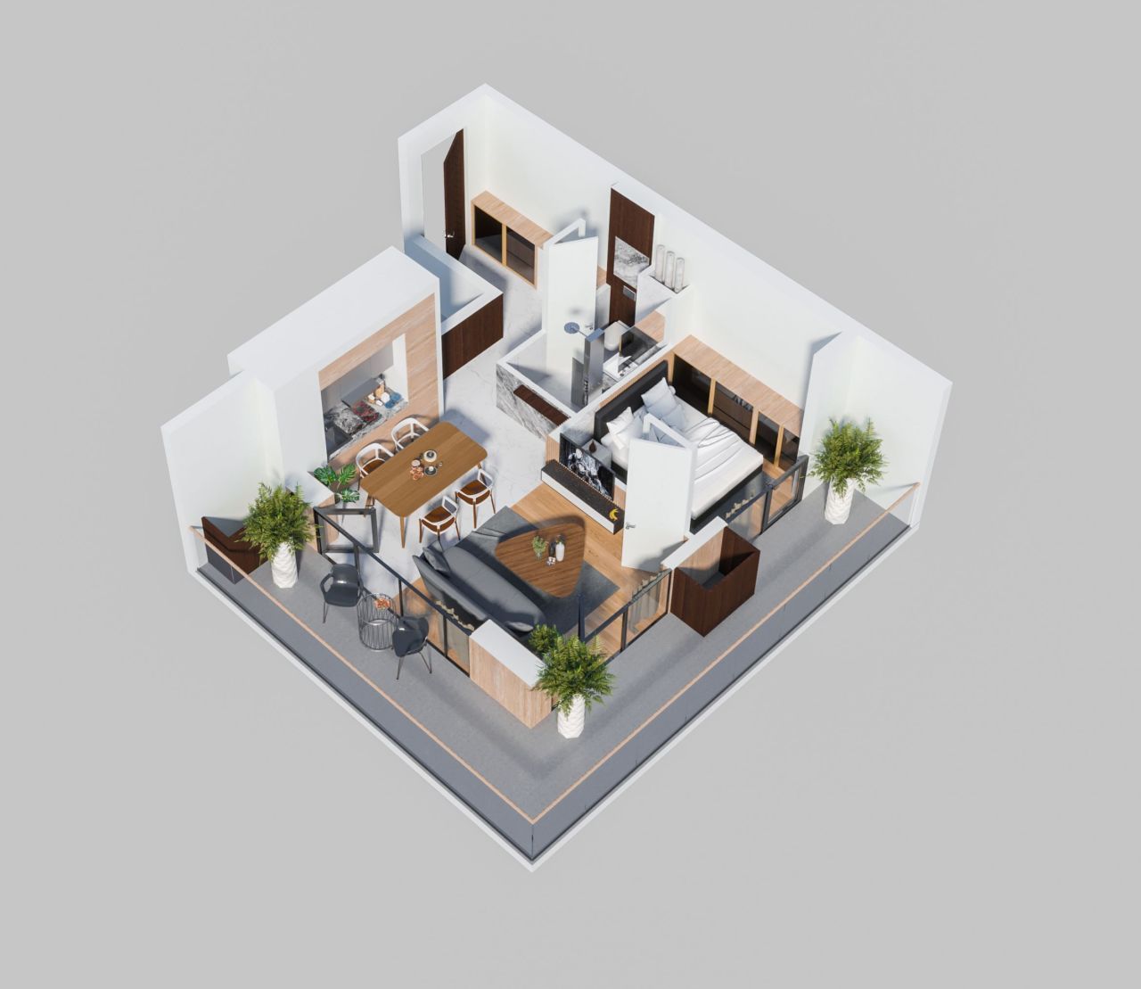 Apartment in Batumi, Georgia, 40 m² - picture 8