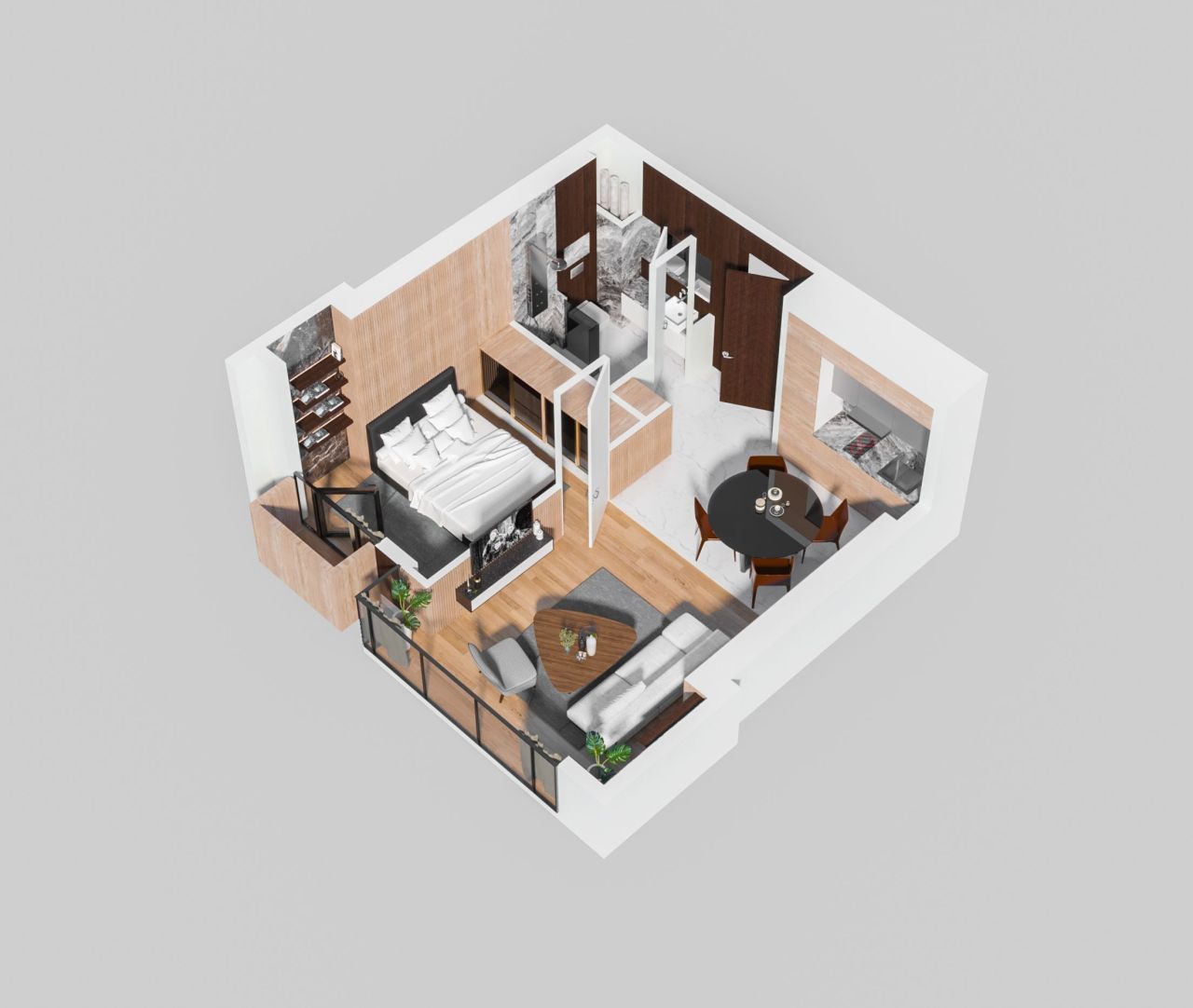 Apartment in Batumi, Georgia, 40 m² - picture 9