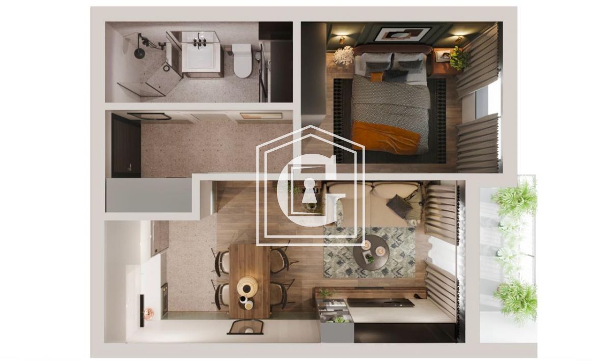 Appartamenti a Becici, Montenegro, 38 m² - foto 11