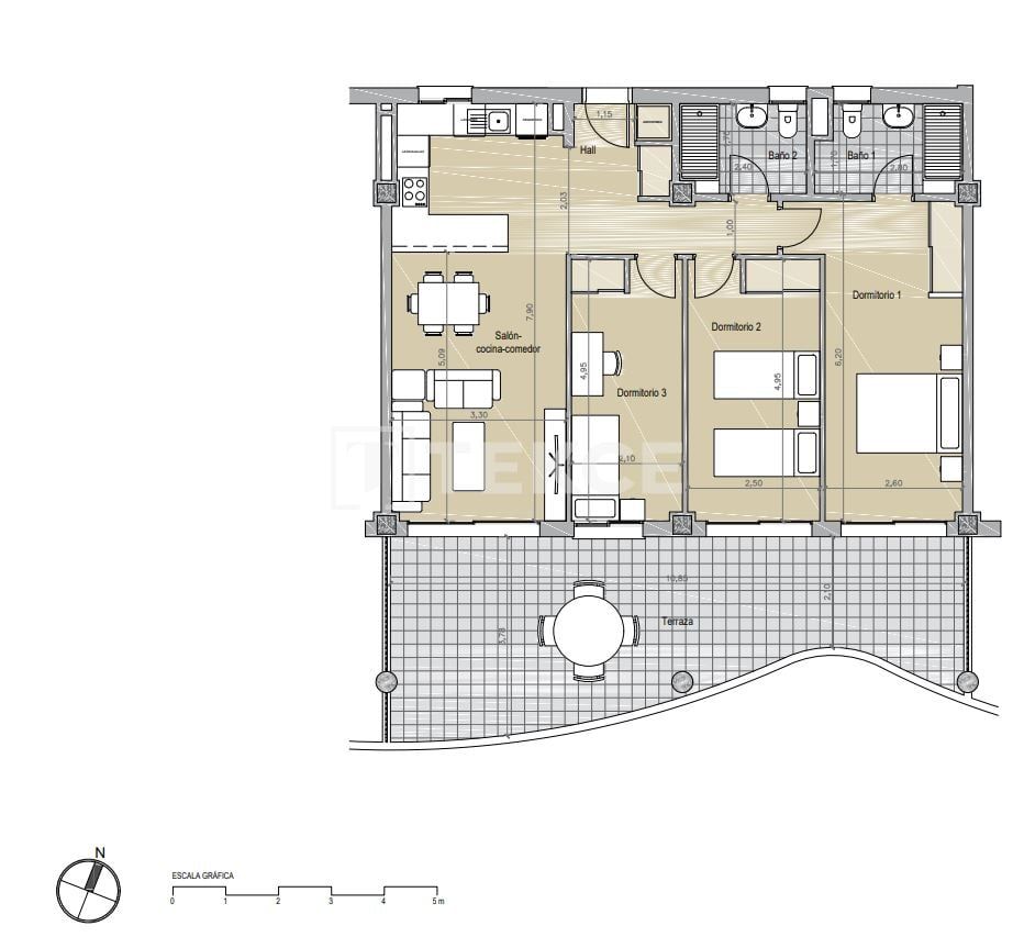 Appartement à Benalmadena, Espagne, 79 m² - image 13