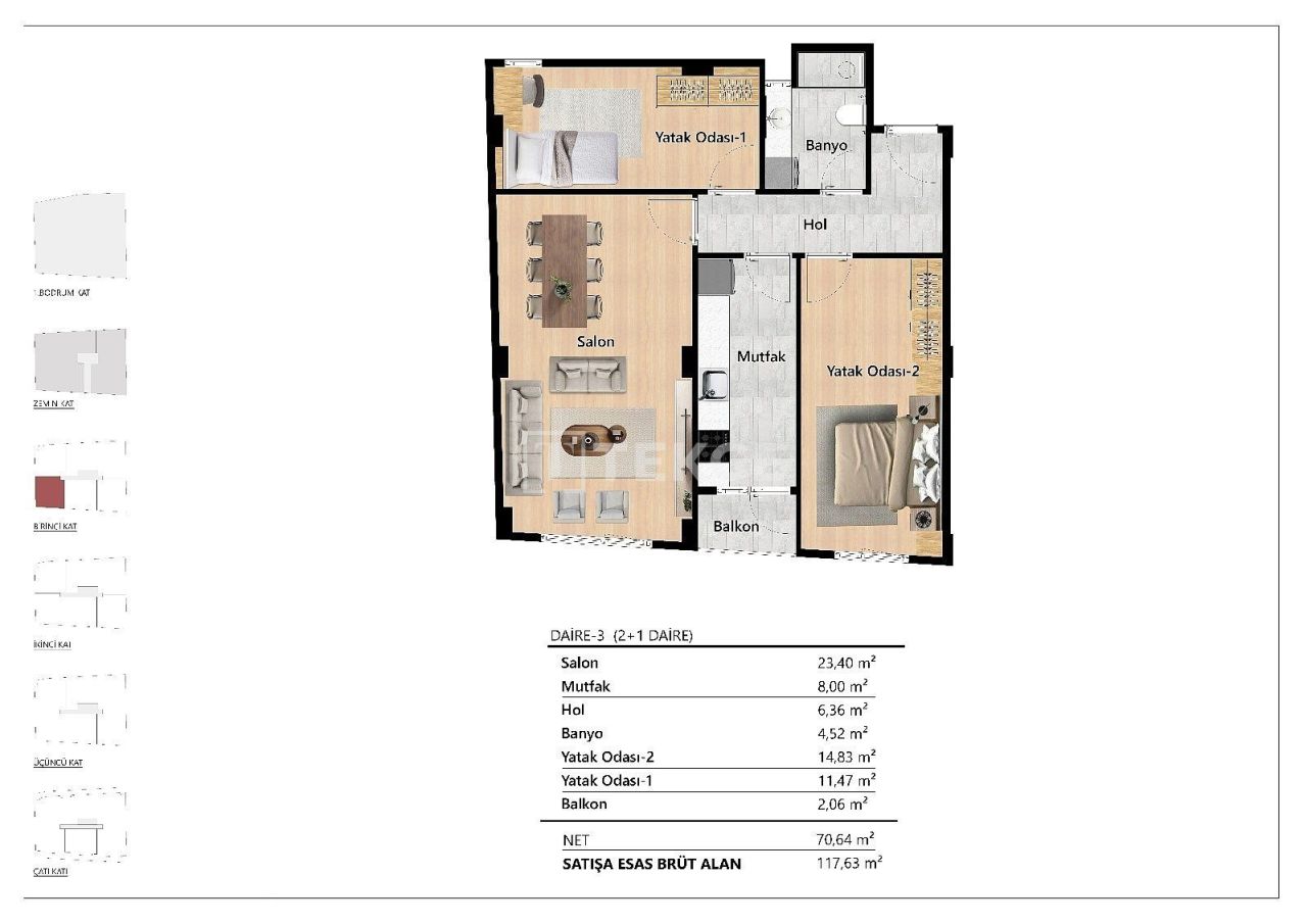 Appartamenti a Istanbul, Turchia, 211 m² - foto 19