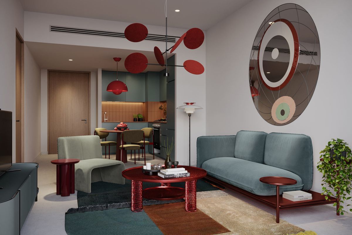 Wohnung in Dubai, VAE, 63 m² - Foto 1