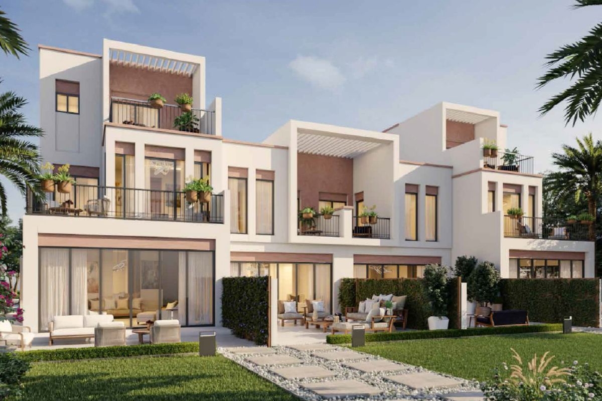 Casa adosada en Dubái, EAU, 144 m² - imagen 1