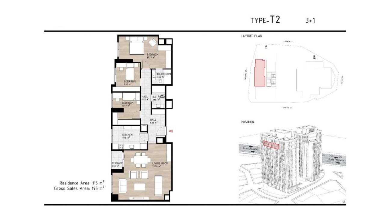 Appartamento a Istanbul, Turchia, 70 m² - foto 10