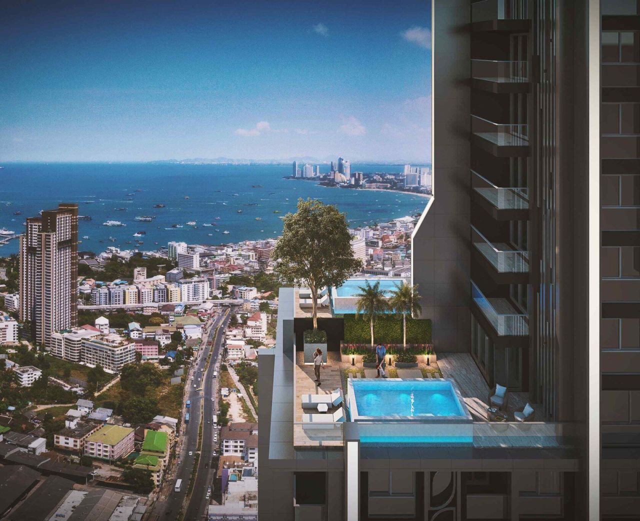 Penthouse in Pattaya, Thailand, 1 260 m² - Foto 4