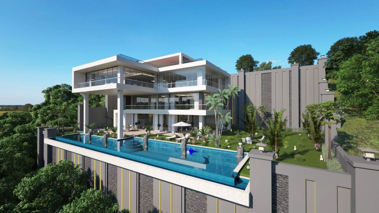 Villa en Alanya, Turquia, 1 085 m² - imagen 1