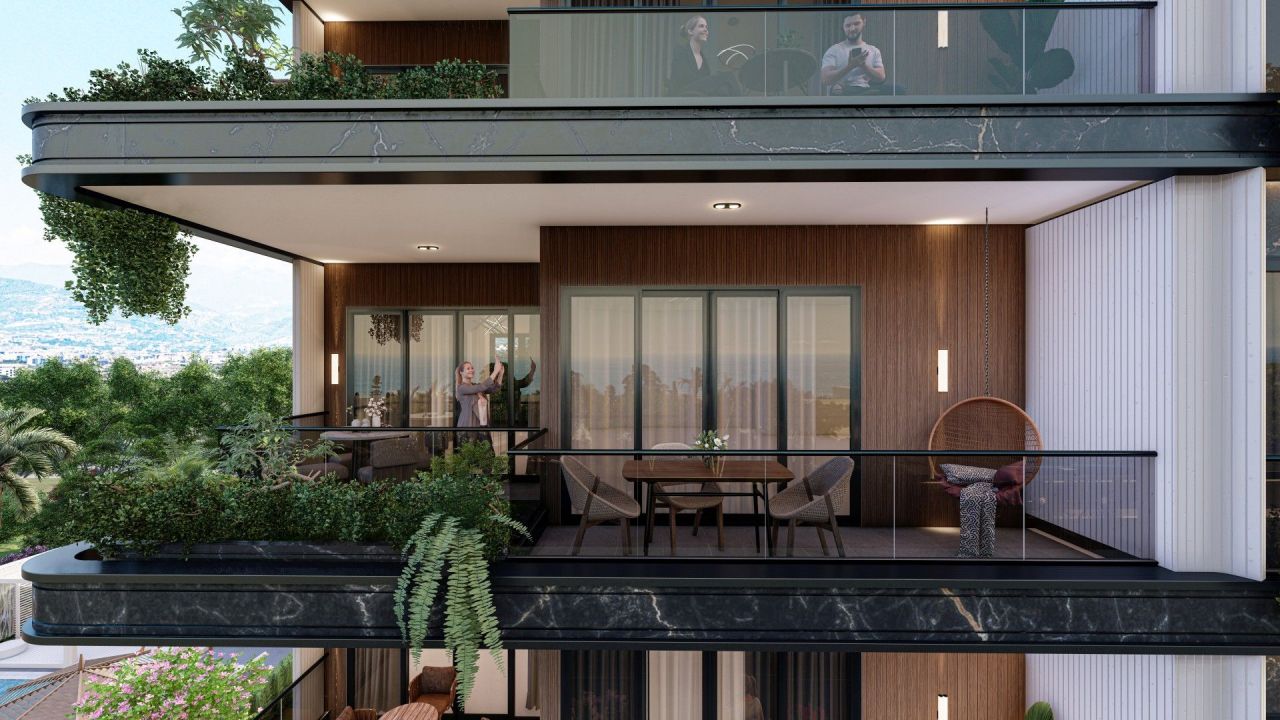 Appartamento a Alanya, Turchia, 50 m² - foto 11