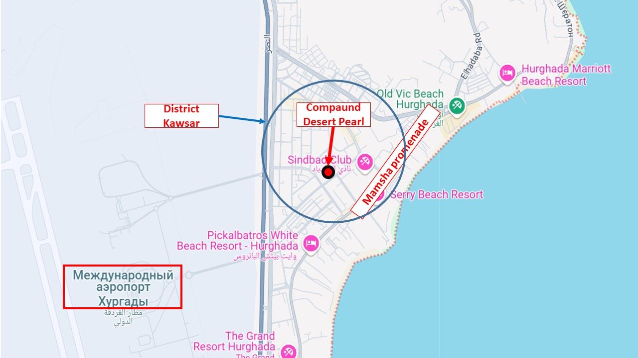 Studio in Hurghada, Egypt, 47 m² - picture 13