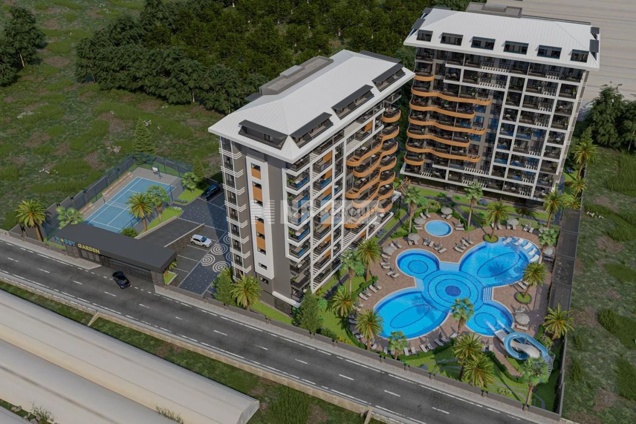 Wohnung in Alanya, Türkei, 58 m² - Foto 1