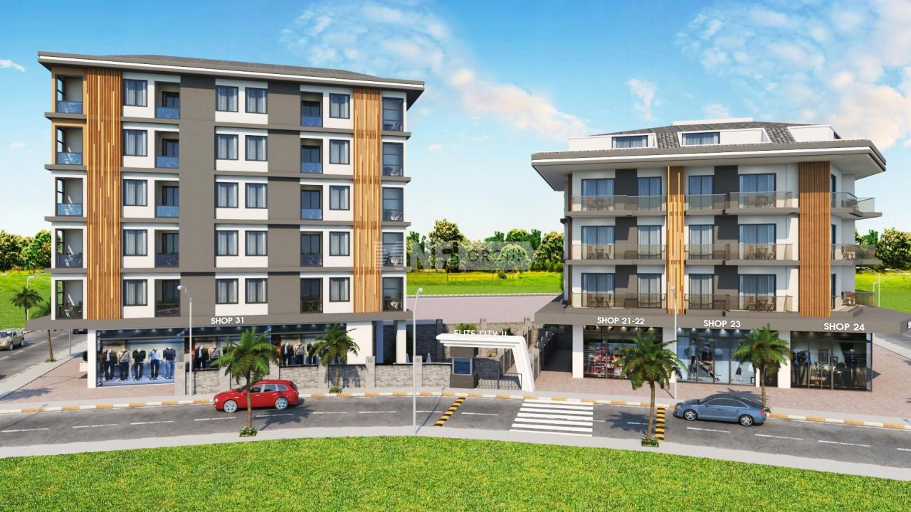 Wohnung in Alanya, Türkei, 50 m² - Foto 4