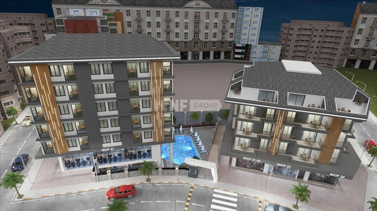 Wohnung in Alanya, Türkei, 50 m² - Foto 11