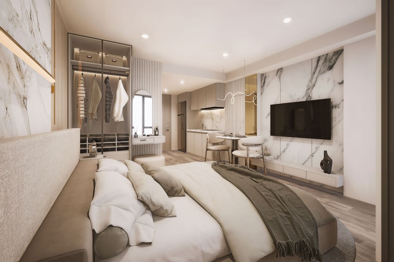 Appartamenti a Pattaya, Thailandia, 38.39 m² - foto 7