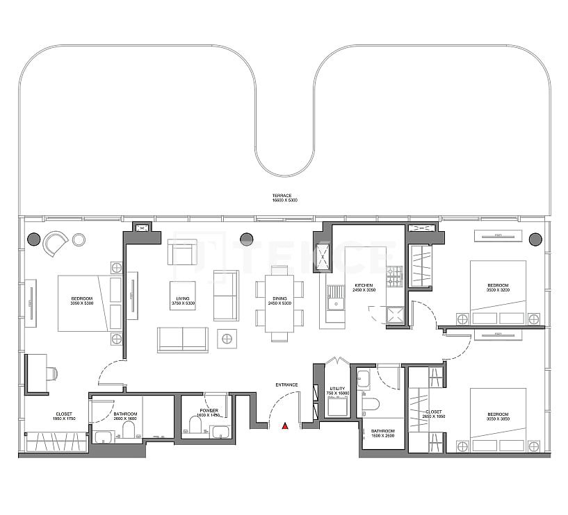 Appartement Siniyah Island, EAU, 60 m² - image 12