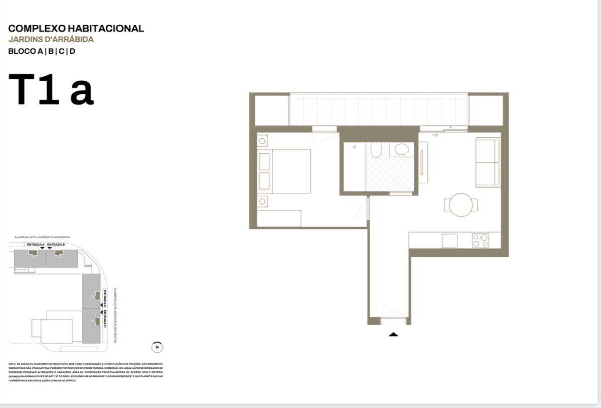 Wohnung in Porto, Portugal, 71 m² - Foto 14