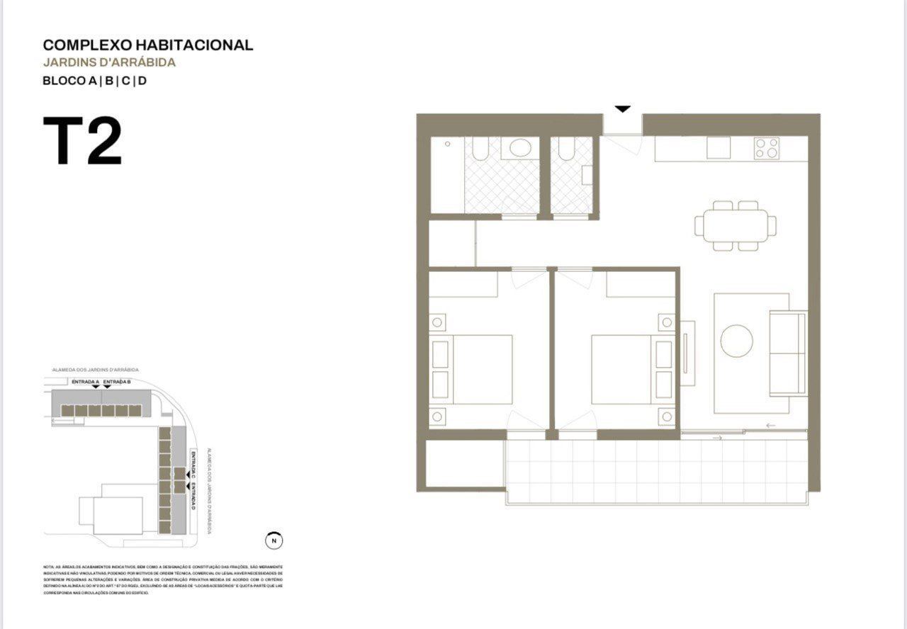 Wohnung in Porto, Portugal, 71 m² - Foto 15