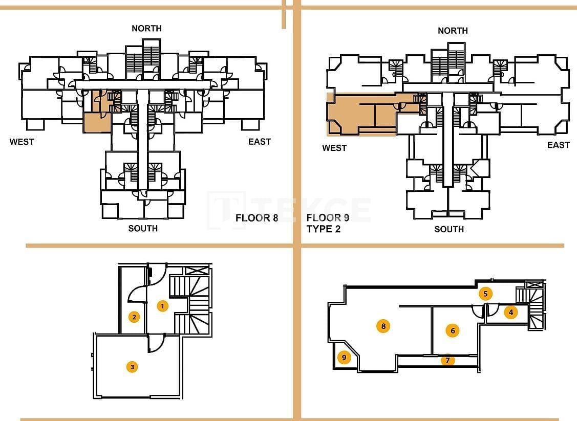 Attico a Alanya, Turchia, 126 m² - foto 13