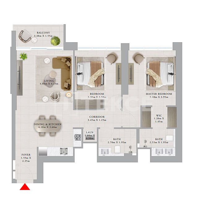 Apartment in Dubai, UAE, 174 m² - picture 8