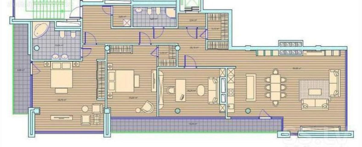 Appartement à Riga, Lettonie, 219 m² - image 2